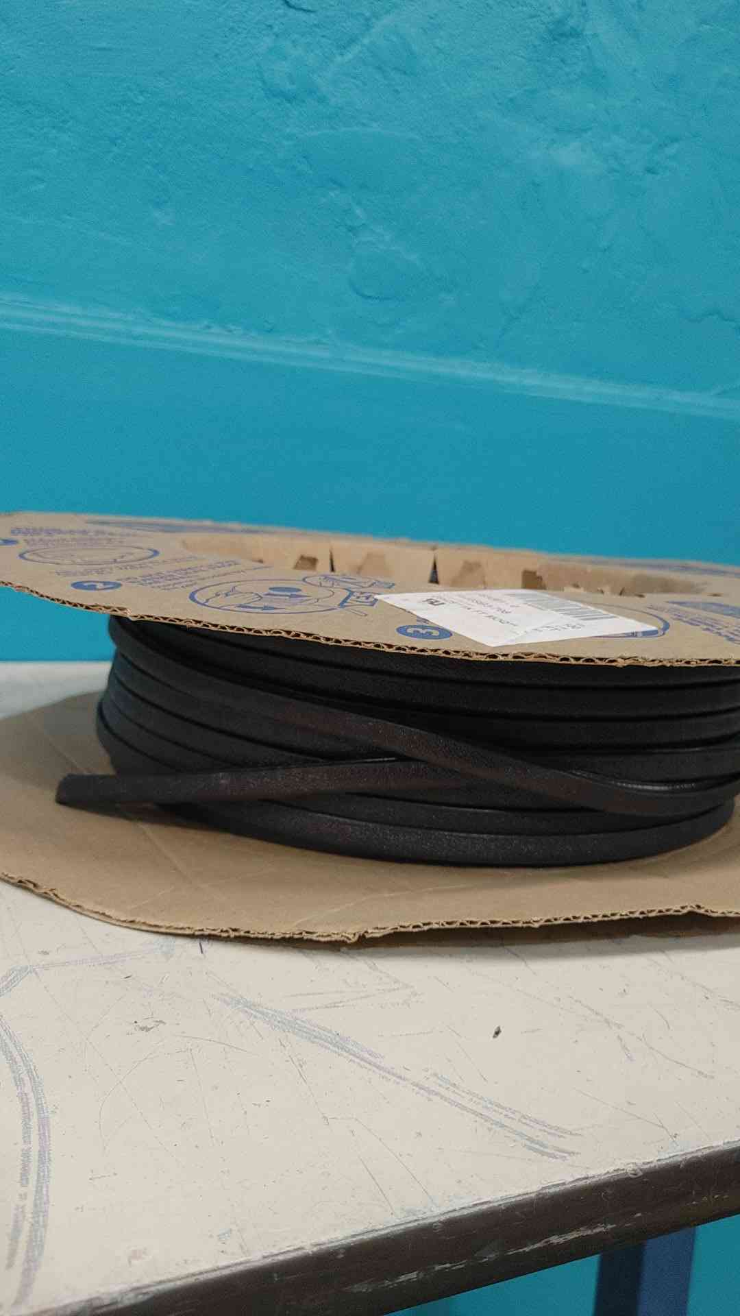 Trim-Lok 1640SB3-708-100 Black PVC Edge Trim Seals 100 FT Spool Fits 3/32-3/16"