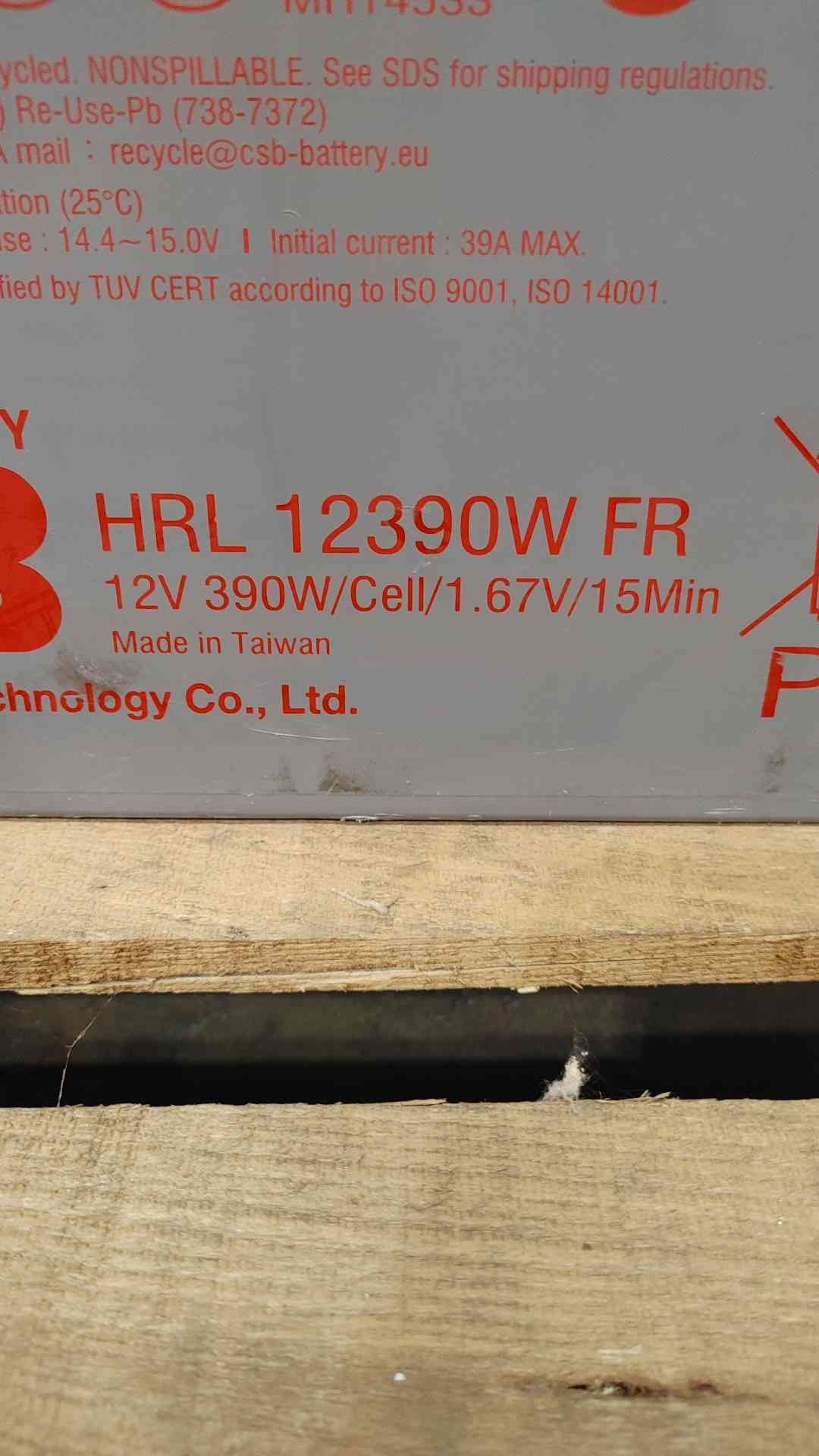CSB Energy Technology12V Battery (Sku 114176)