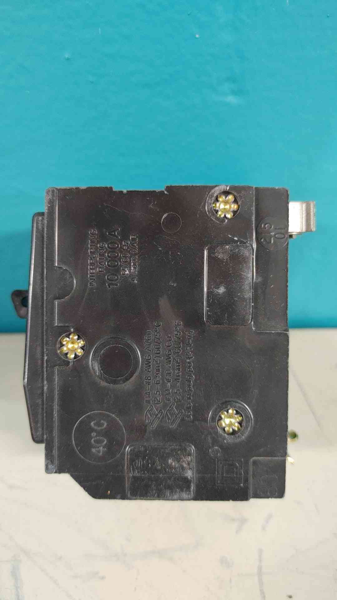 Square D QO320 20A 3 Pole 240V Circuit Breaker Type QO 20 Amp 3-Phase 10kA
