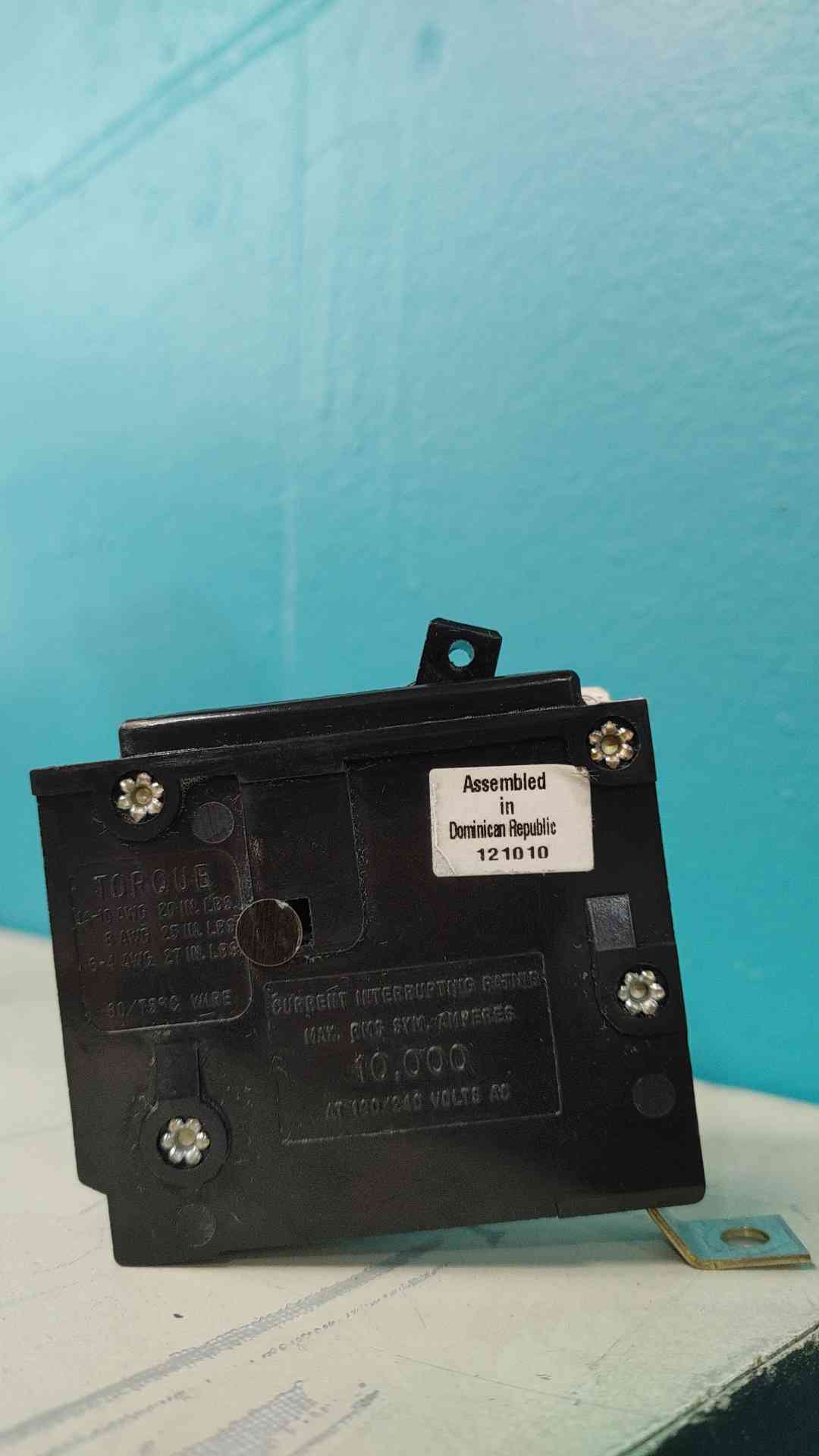 Westinghouse BAB1030 1 Pole 30 Amp 120V Bolt-On Circuit Breaker BA