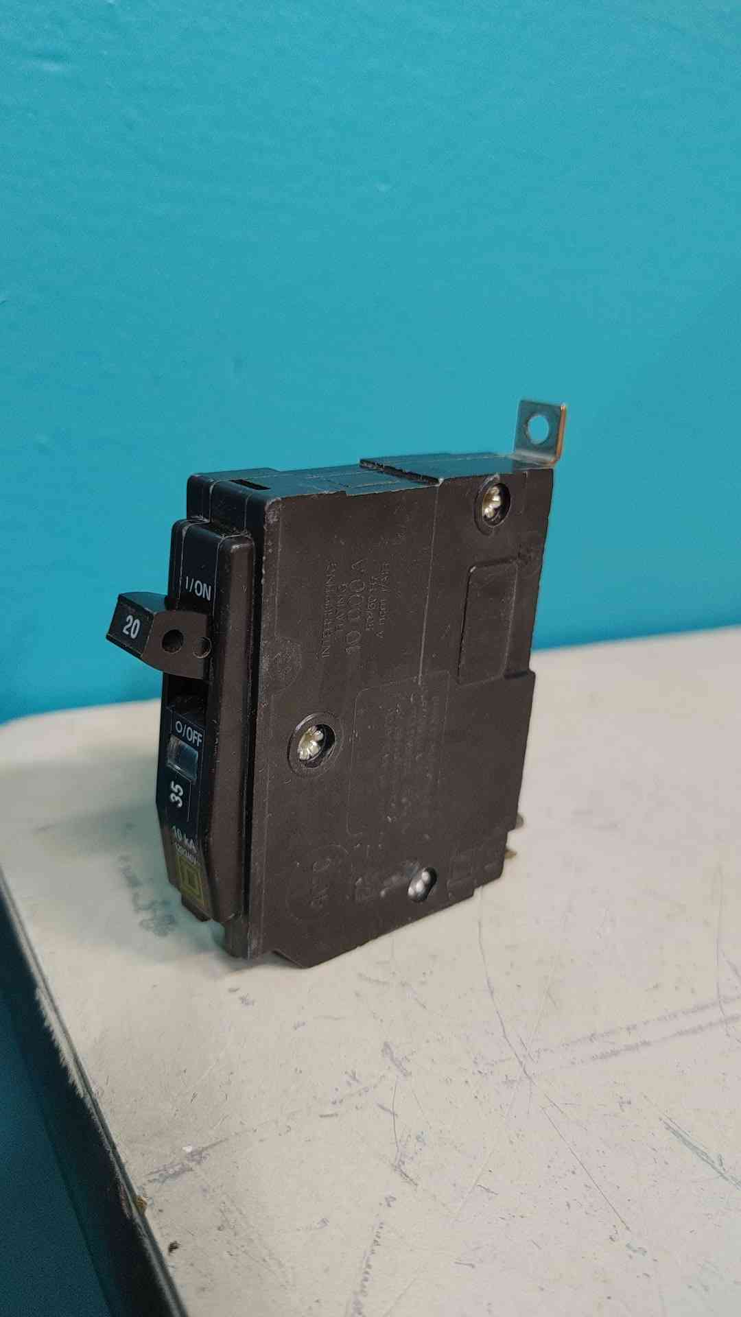 Square D QO12035 1 Pole 20 Amp 50C High Ambient Circuit Breaker QO120