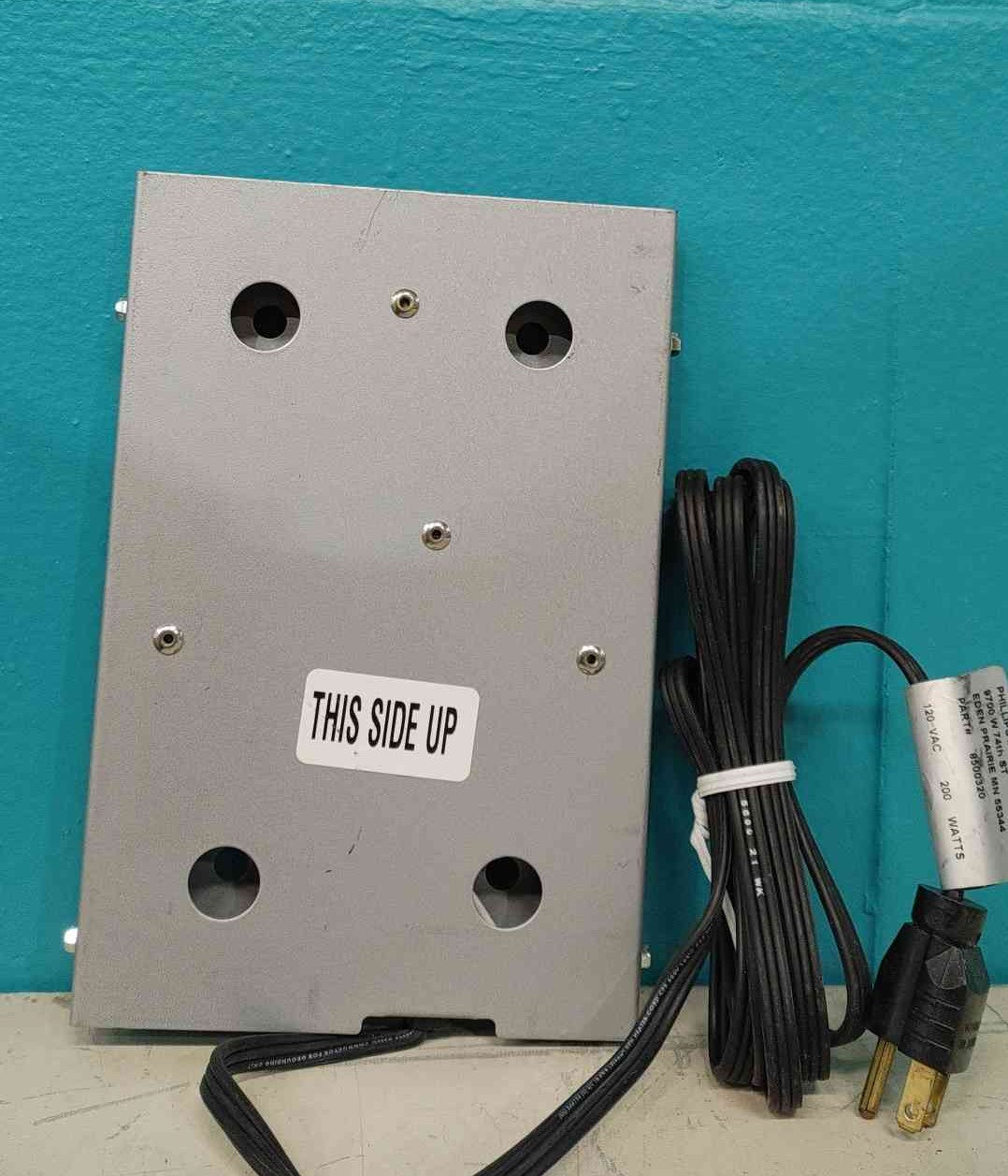 Phillips Temro Zerostart 8500320 Steel Battery Box Heater 120V 200W Pad