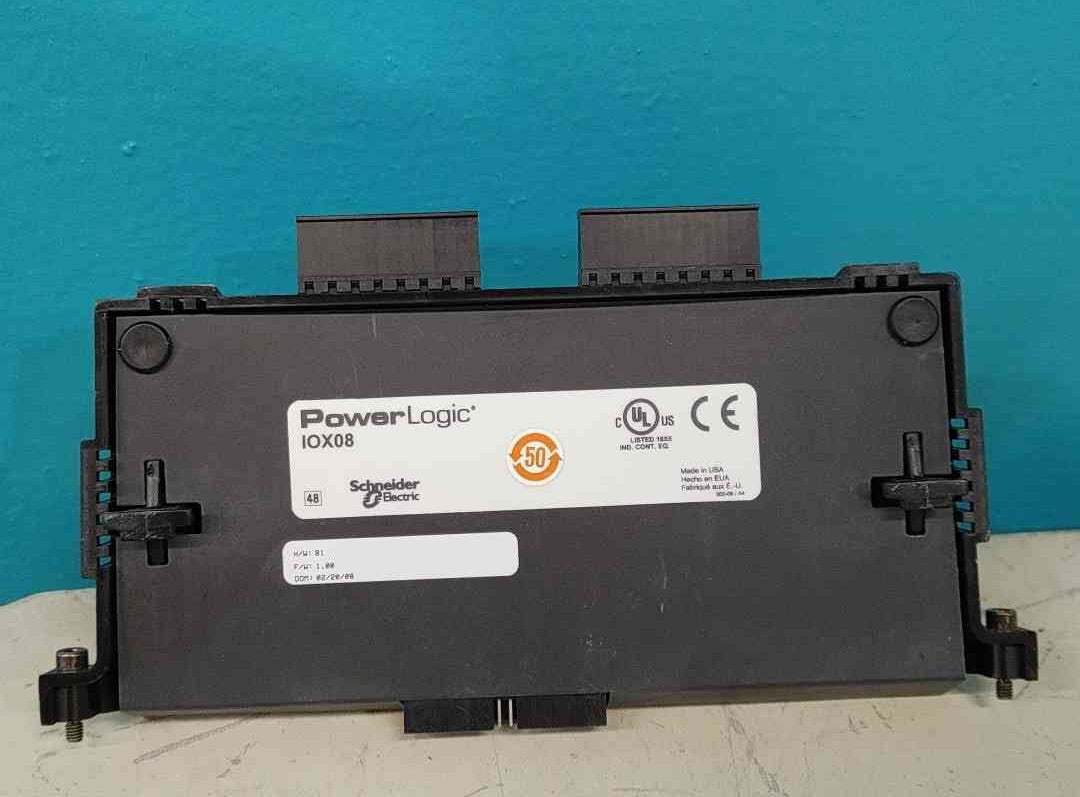 Schneider PowerLogic IOX08 I/O Extension Module w/ 8x 70G-IAC5 Modules