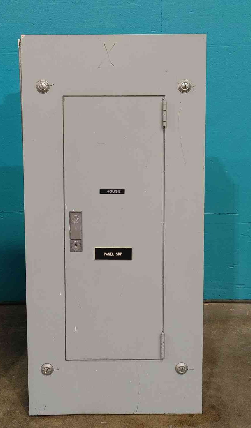 GE NLAB 100A Panelboard 208Y/120V 3 Phase Loaded w/ GE THQB Breakers 30A 60A 20A