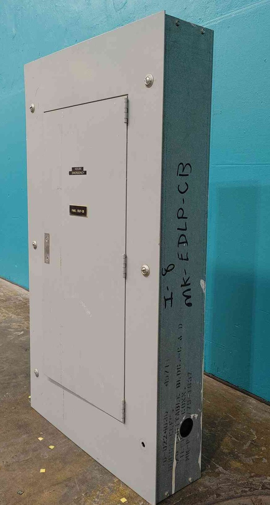 GE Type NHB 100A 480V 3PH Panelboard Enclosure TEY 20A 1P 45A 100A 3P Breakers