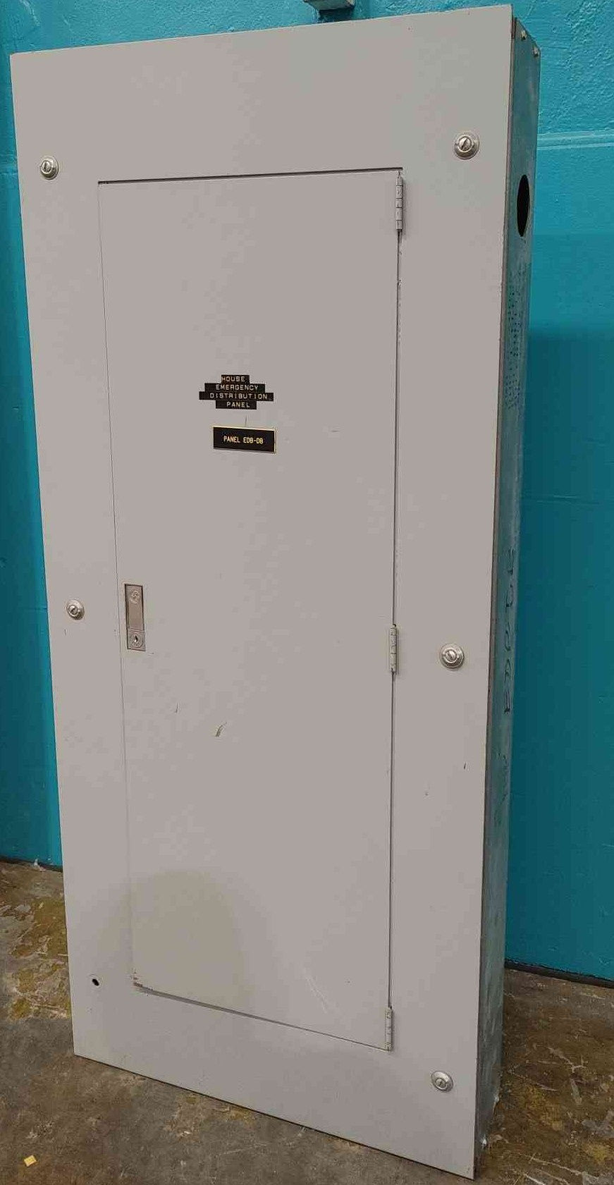 GE Type NHB 100A 480V 3PH Panelboard Enclosure TED134 100A 90A 40A 30A Breakers