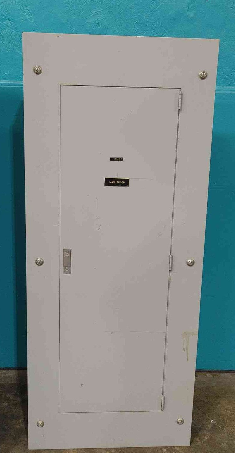 GE NHB 225A 480Y/277V 3-Phase Panelboard Loaded w/ 21x 20A 1P & 1x 70A 3P Breakers