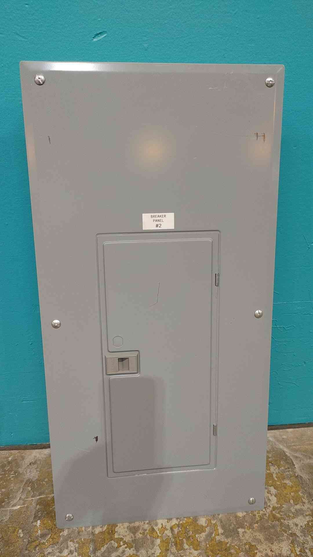 Square D QO 200A 3-Phase Load Center Panel BX330A QOC30US Populated Breakers