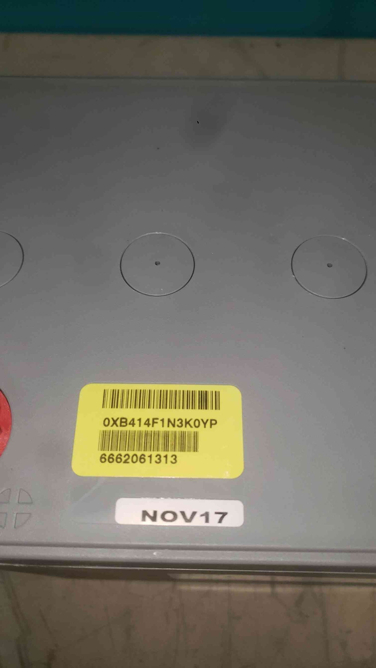 Data Safe 12V 506W/Cell Nonspillable Lead-Acid Battery 12HX505-FR (SKU: 114410)