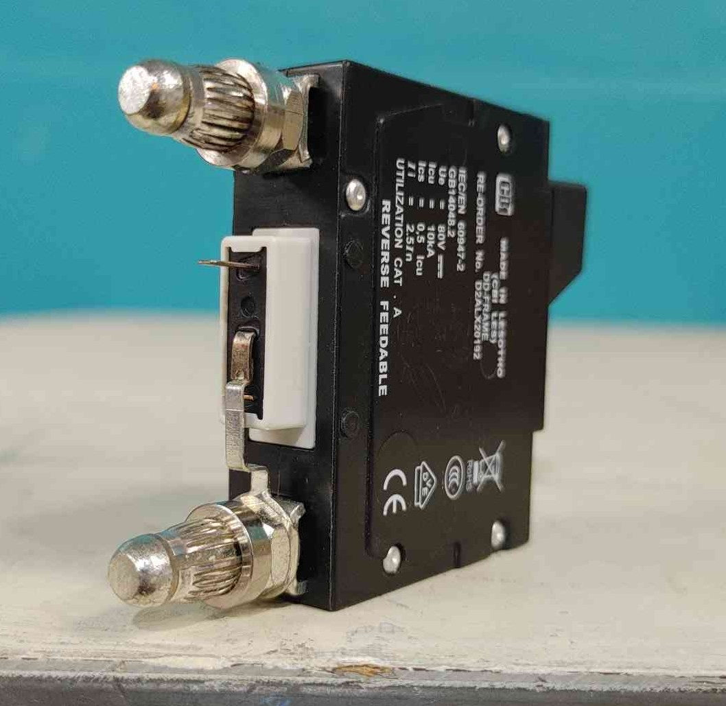 (New) CBI 100A DC Bullet Circuit Breaker D2ALX20192 80V 407998277 Telecom BDFB PDU