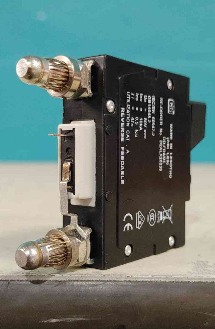 (New) CBI 20A DC Bullet Circuit Breaker D2ALX20239 80V 407998186 Telecom BDFB PDU