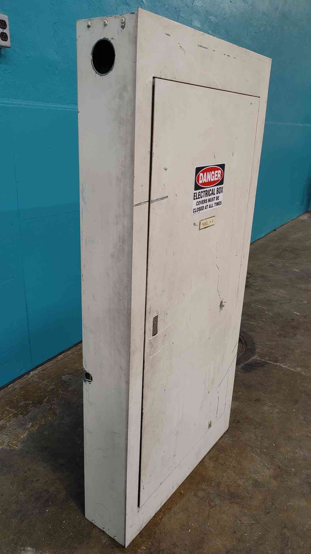 Square D HCN I-Line Panelboard 225A 277/480V 3PH 4W Loaded With Breakers Panel
