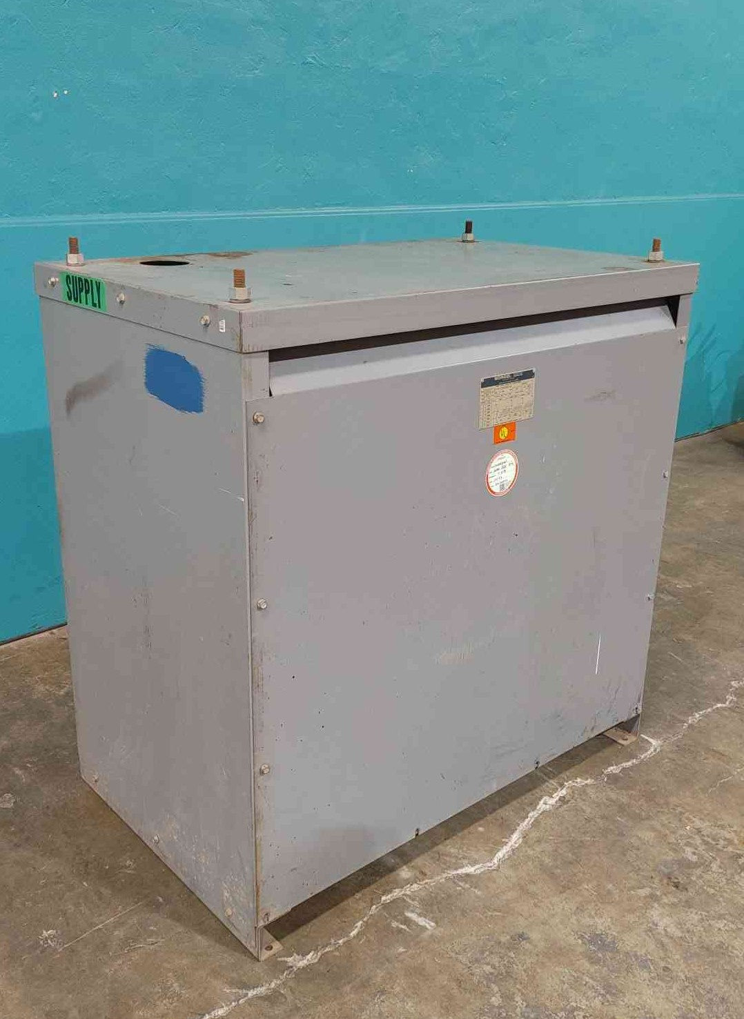 Square D Sorgel 225 KVA Dry Type Transformer 3PH 480V 208Y/120V TD3225H4 225T3H