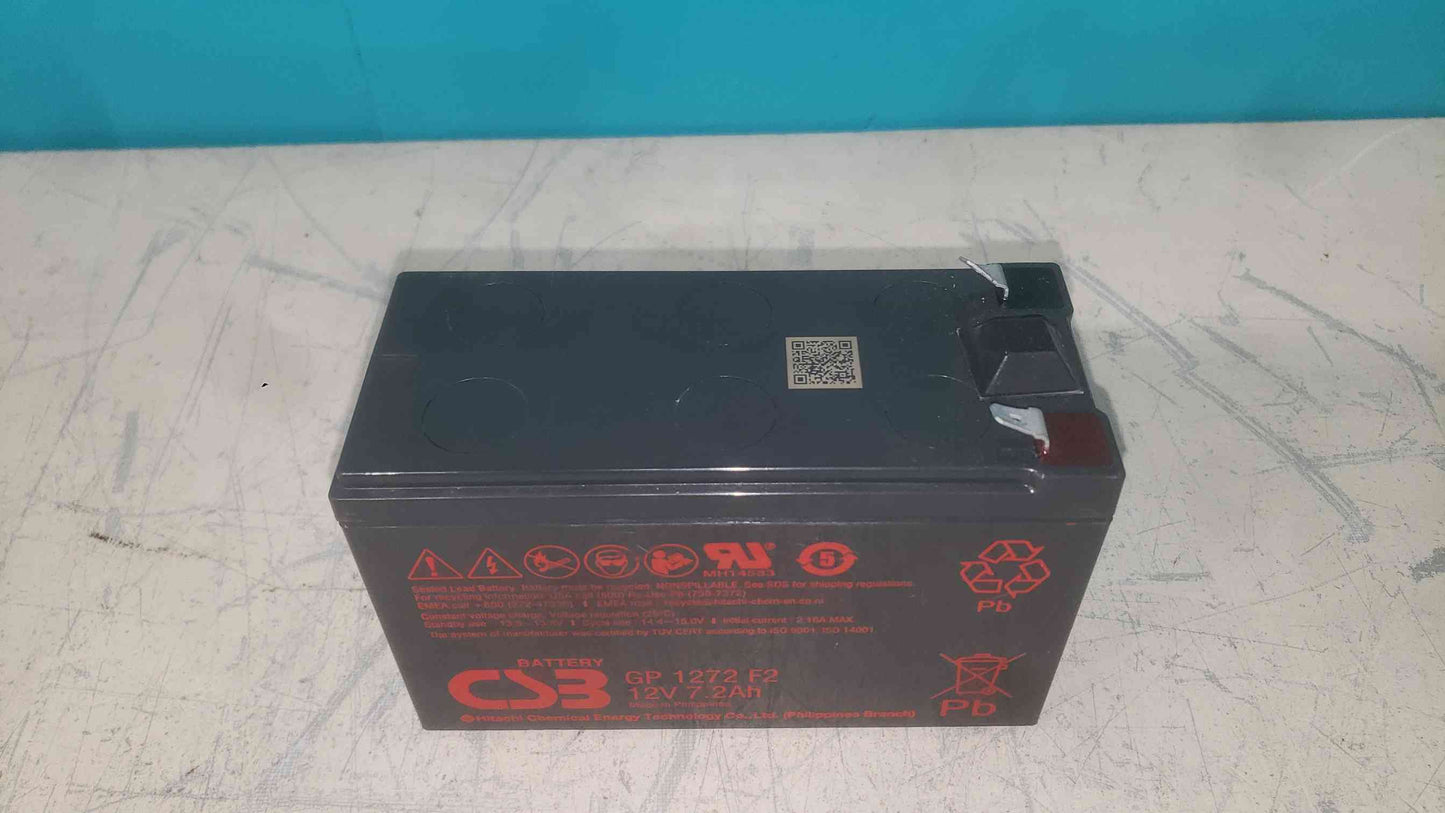 CSB GP 1272 F2 12V 7.2Ah Sealed Lead Acid Battery AGM Rechargeable GP1272F2