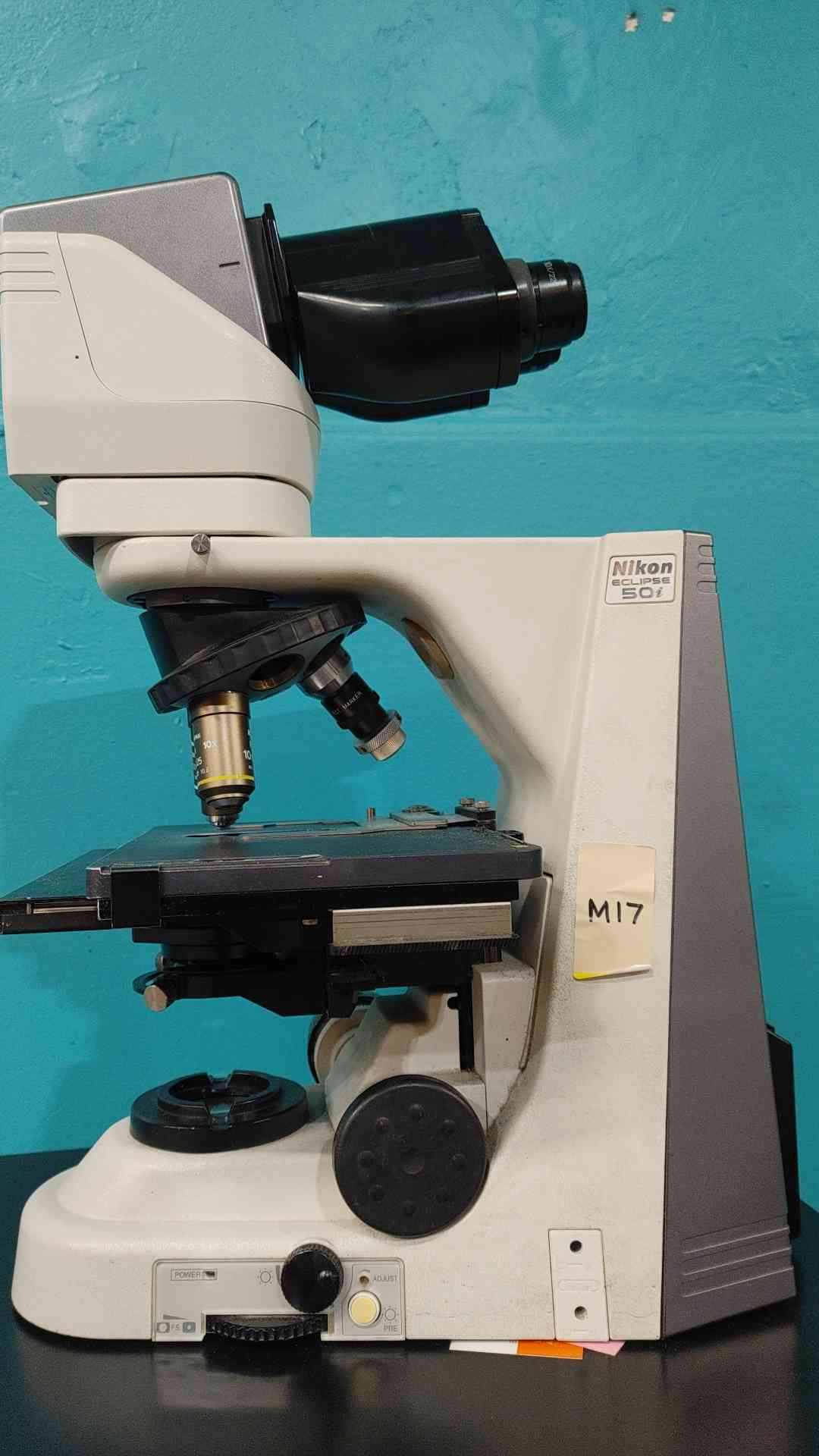 Nikon Eclipse 50i Laboratory Microscope CFI Plan Lenses Objective Marker Dotter