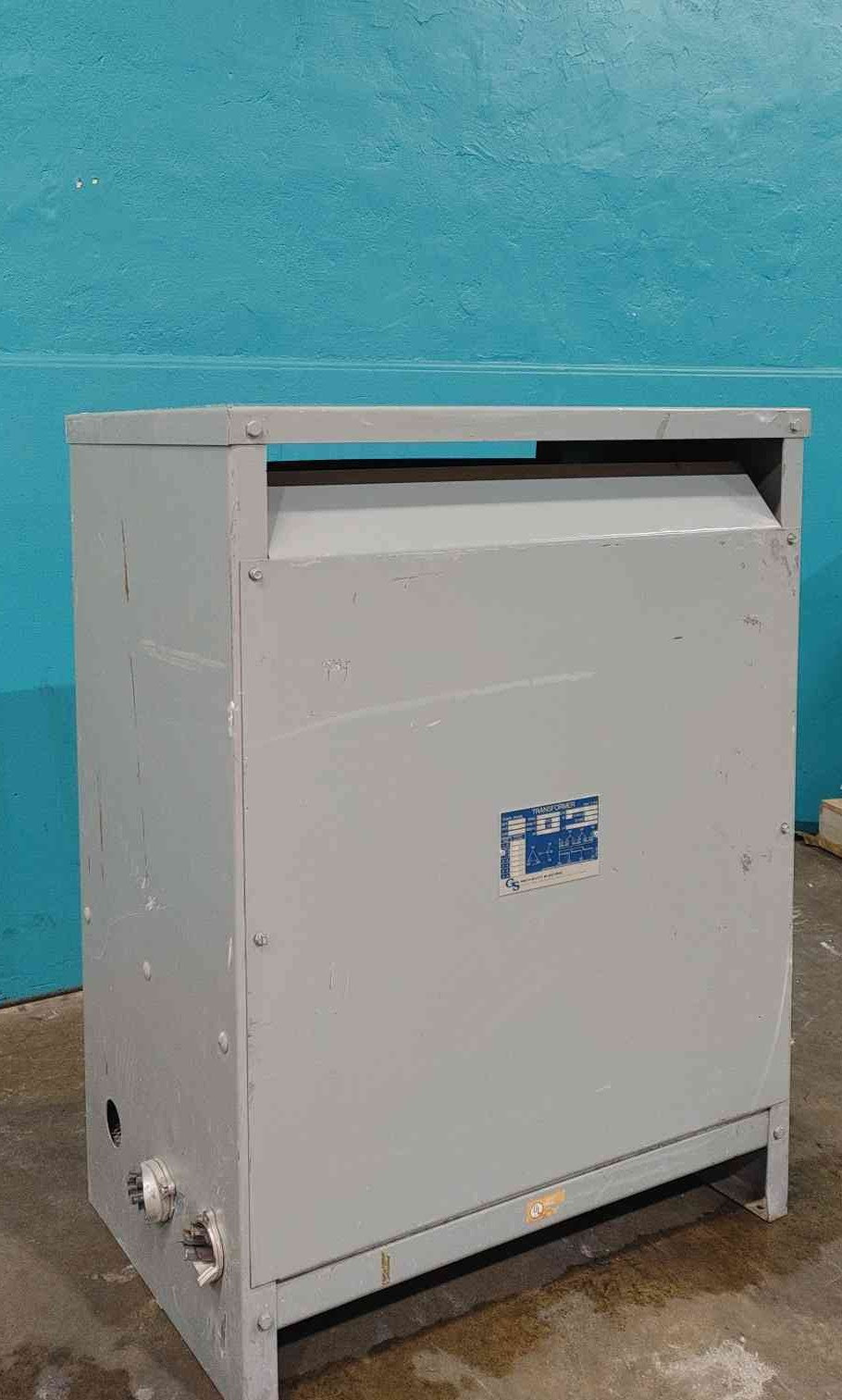 Hevi-Duty T2H150 150 kVA 3 Phase Dry Type Transformer 480V Delta to 208Y 120V