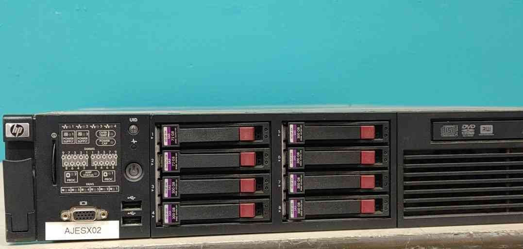 HP ProLiant DL380 G6 2U Server 8-Bay 2.5 SFF 6x 300GB SAS Dual 460W PSU iLO2