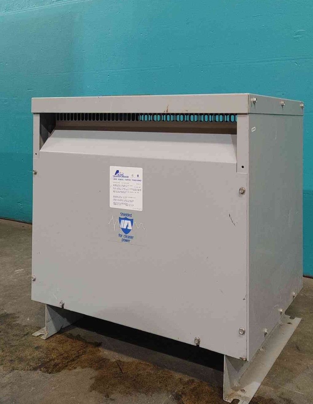 Acme TC-53313-3S 45 kVA 3 Phase Dry Transformer 480V Delta to 208Y 120V Shielded