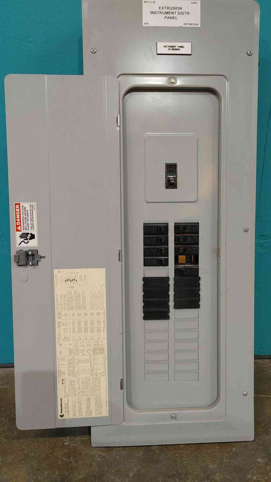 Challenger Powermaster 150A 3 Phase Panelboard Enclosure Main Breaker Load Center