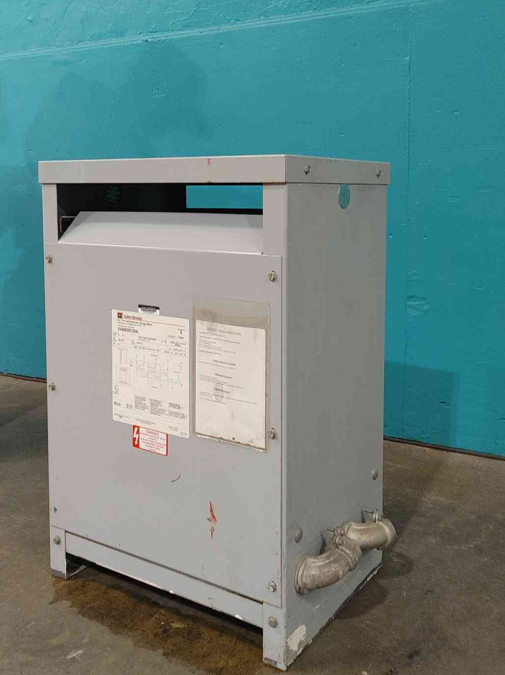 Cutler Hammer V48M28T30K 30 kVA Dry Type Transformer 3 Phase 480V to 208Y/120V