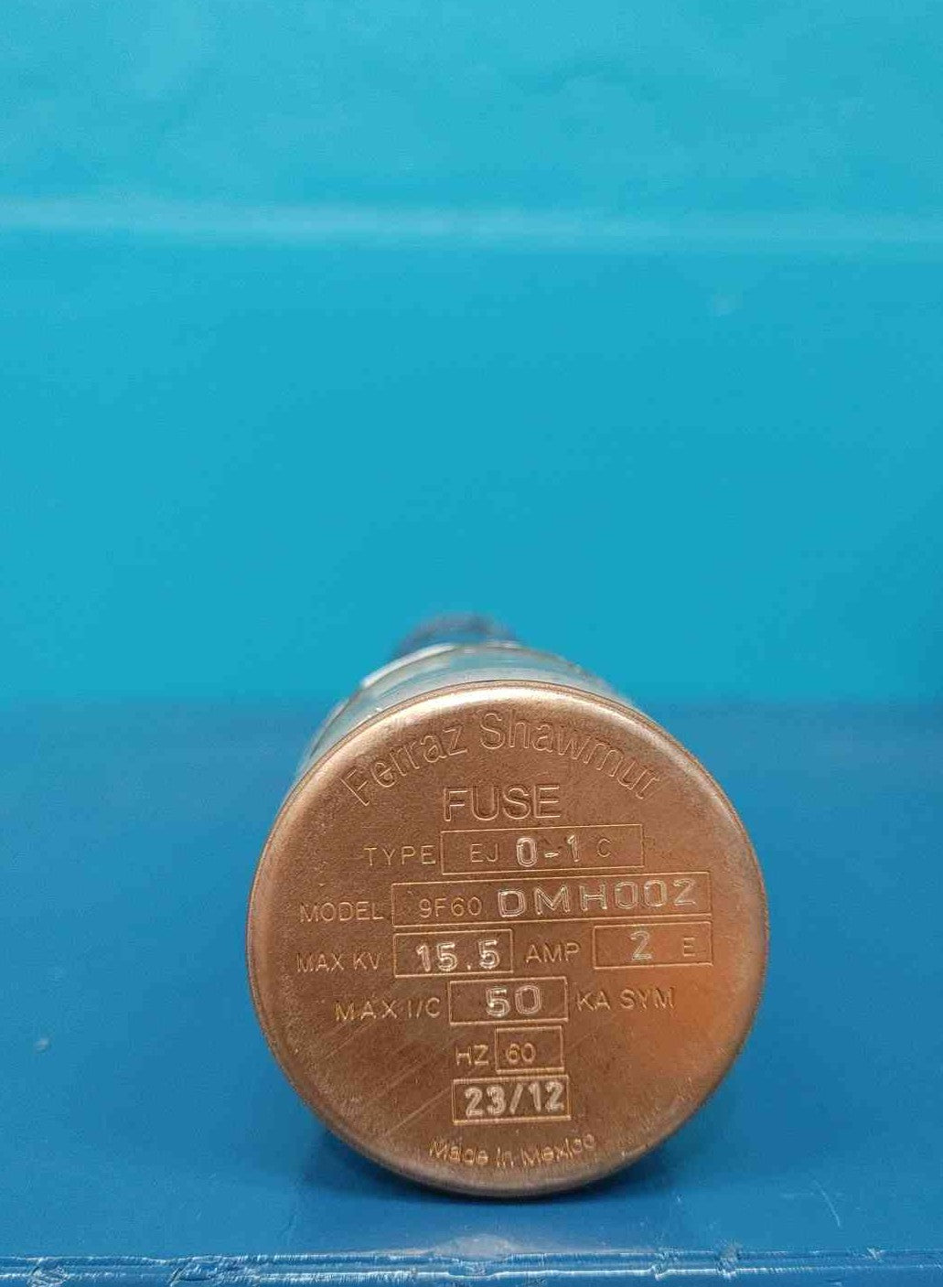 Ferraz Shawmut 9F60DMH002 Type EJO-1C Medium Voltage Fuse 15.5kV 2E Amp 50kA