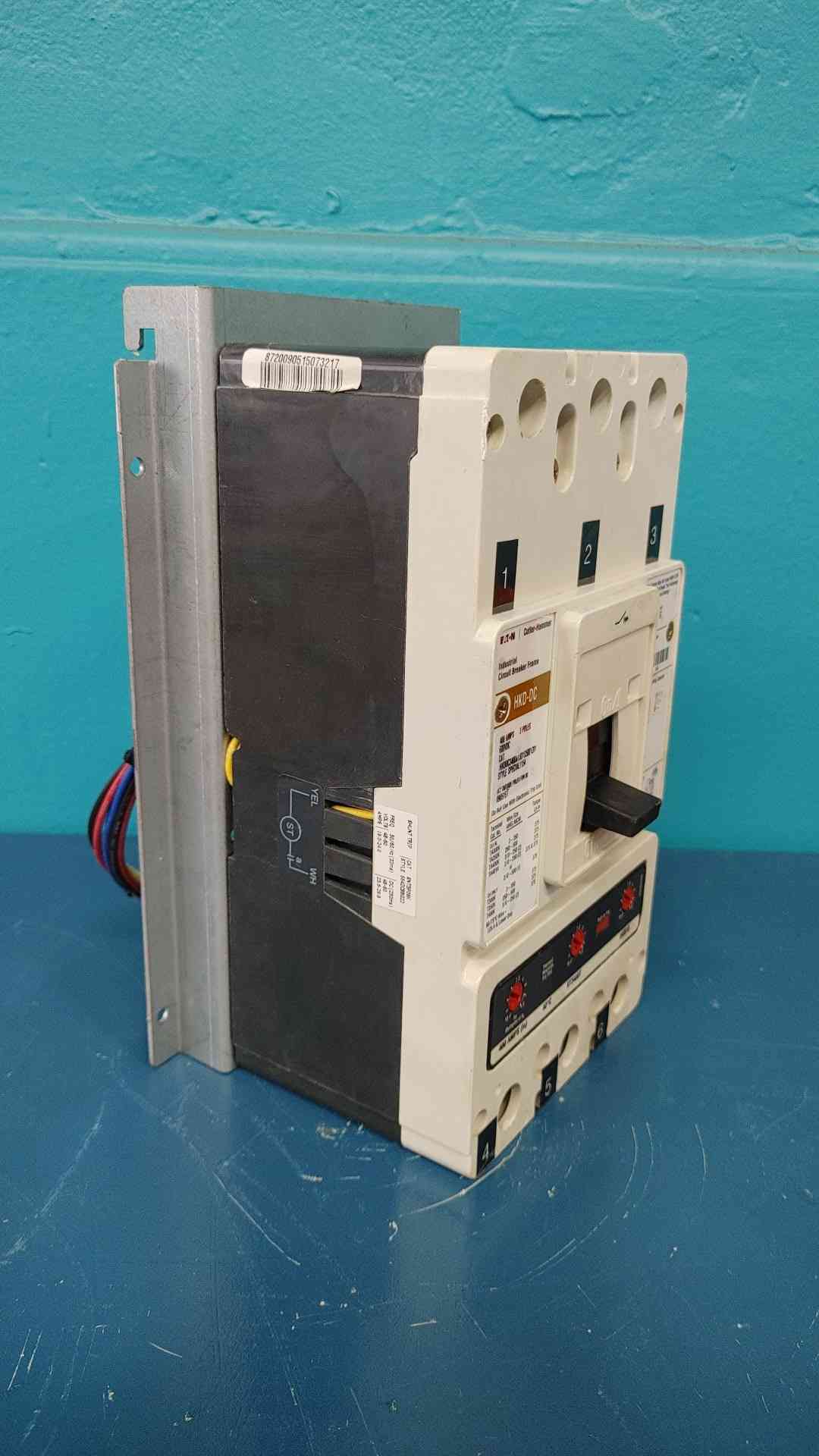 Eaton Cutler Hammer HKD-DC HKDDC3400A1301S5001Z01 400A 3P 600V Circuit Breaker