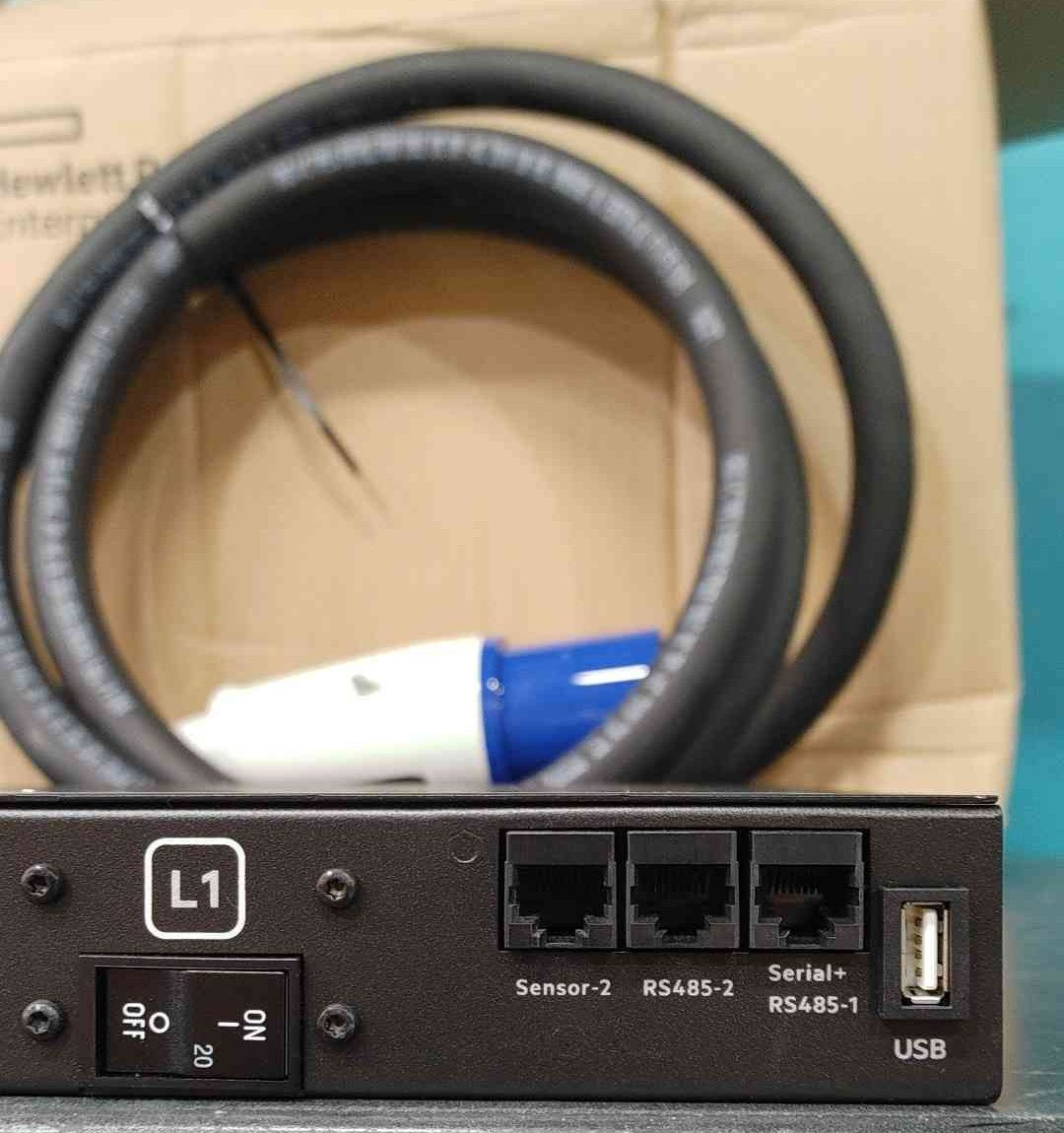 HPE G2 3 Phase 1U Rackmount Managed PDU Power Distribution Unit IEC 60309 Plug