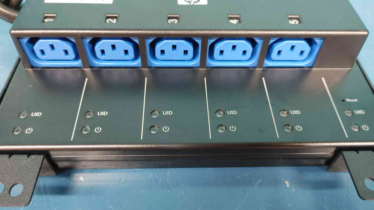 HP HPE Intelligent Modular PDU Extension Bar 5 Outlet C13 Blue Power Strip