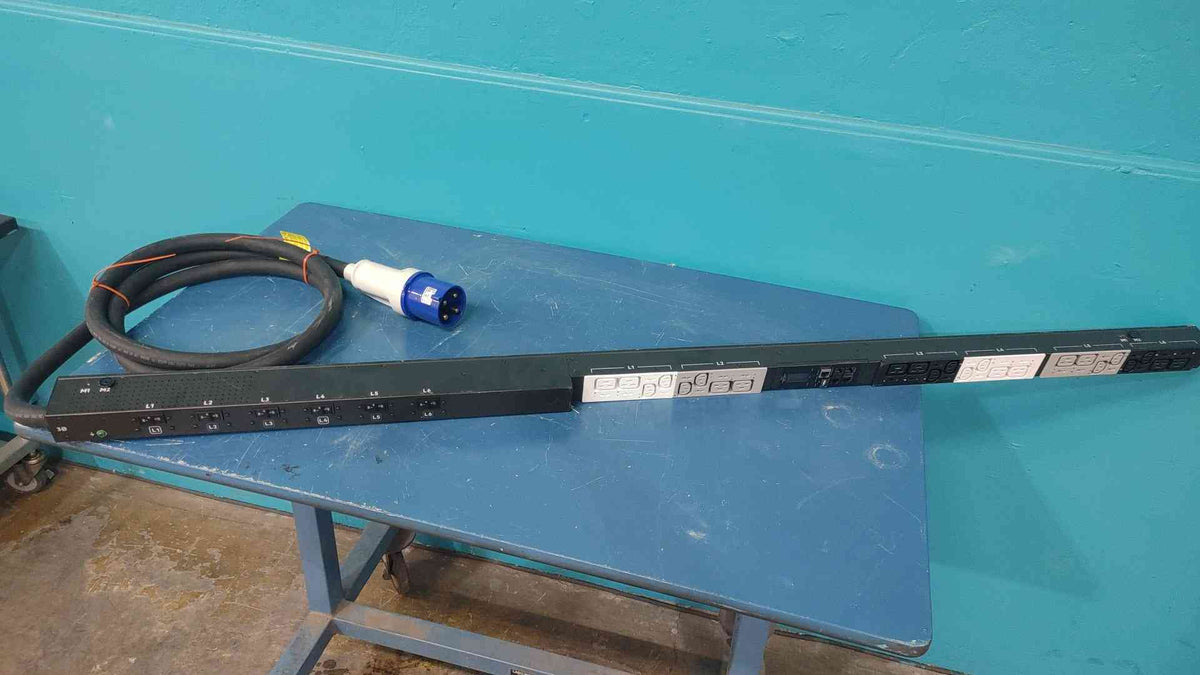 HPE 866827-016 17.3kVA 208V 3-Phase 24 Outlet Managed Vertical Rack PDU P9R82A