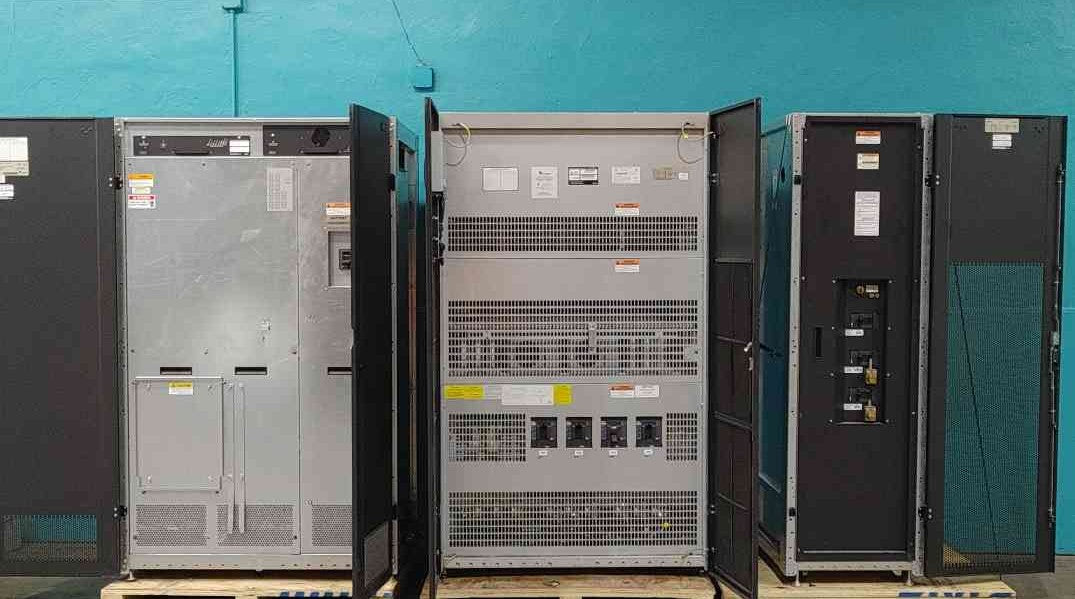 Liebert 160kVA UPS System 480V 3Ph 38SA160A0A00 w/ Battery & Bypass Cabinets