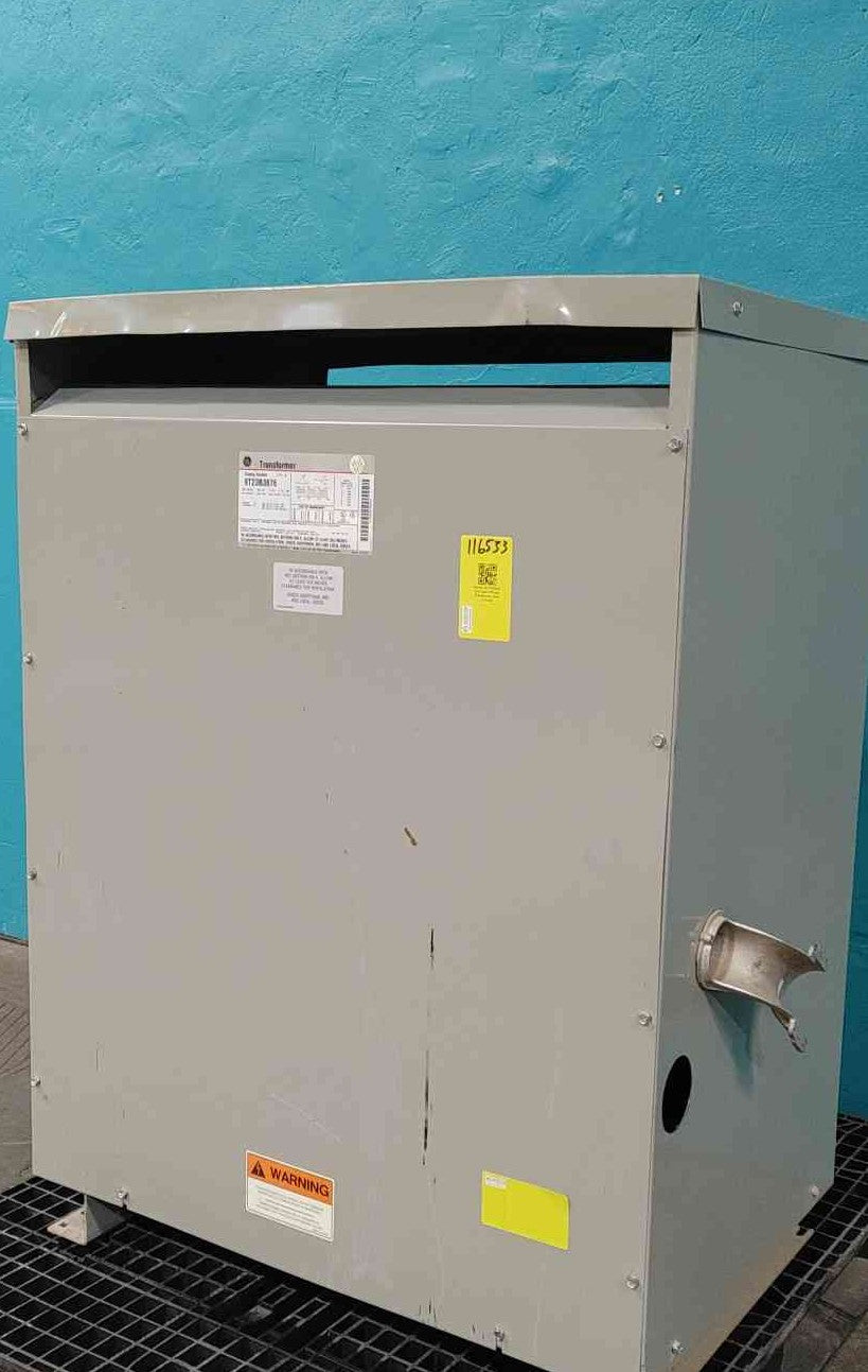 GE 150 kVA 3-Phase Dry Type Transformer 480V-208Y/120V 9T23B3876 Type QL
