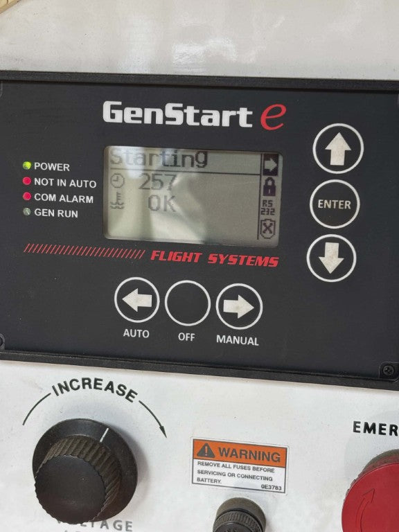 Generac 200kW Nat Gas LP Generator 3ph 277/480V Series 2000 257 HRS '04 CLEAN