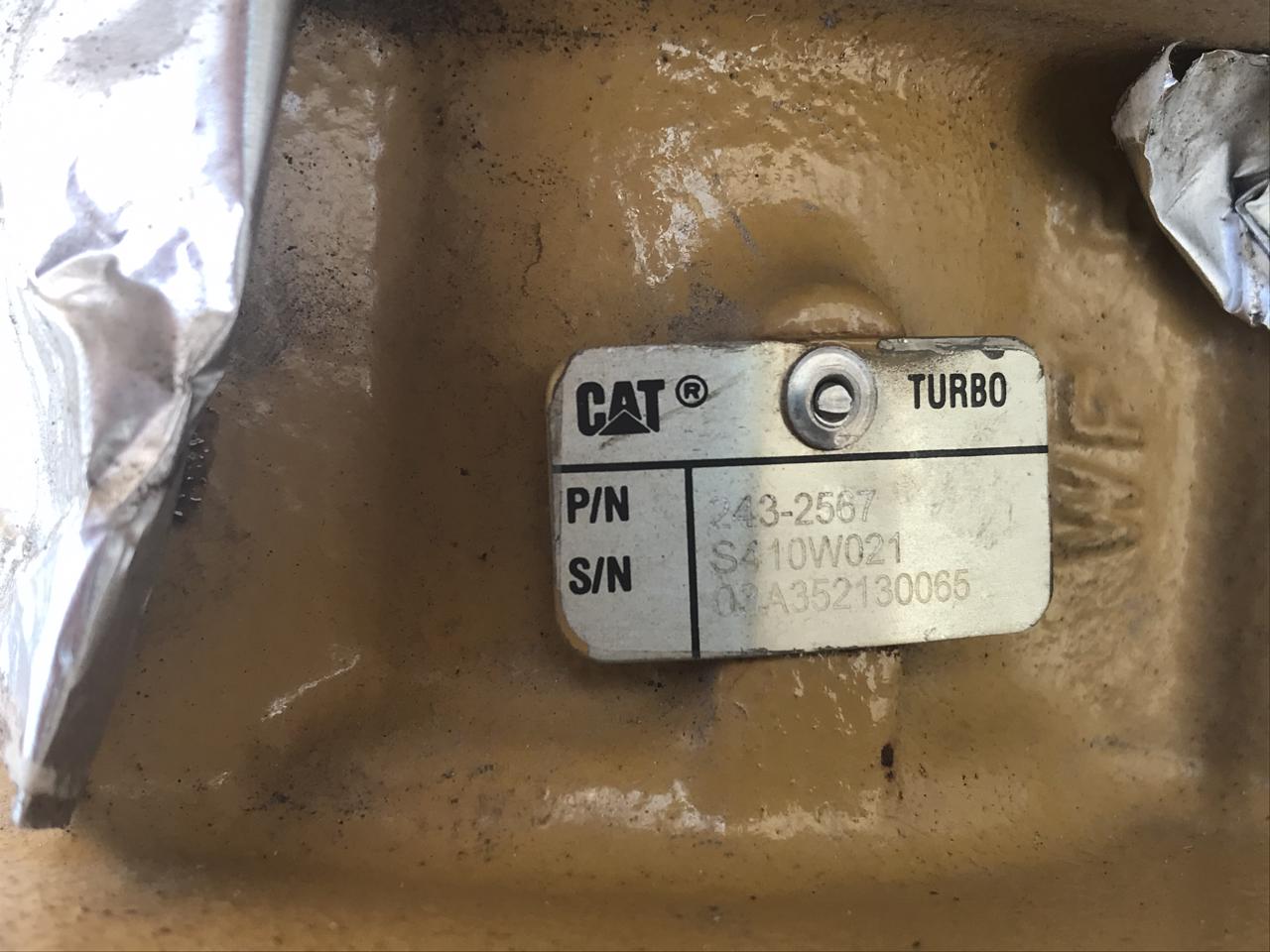 Turbo for CAT C18 Marine, Barely Used Takeoff Watercooled