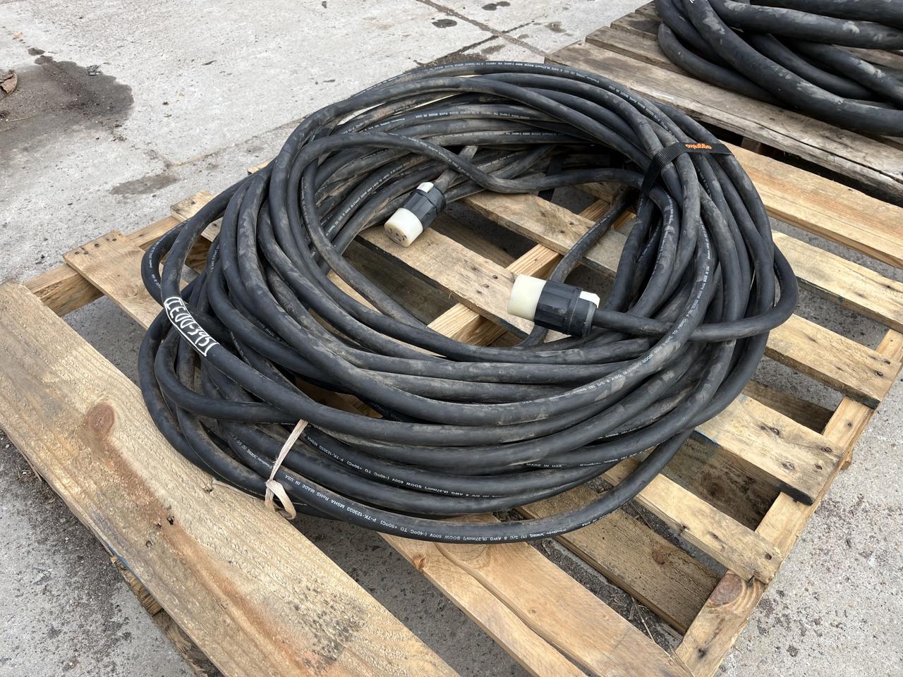 Cables, 2-50ft Cables w/ 5 Conductors, 8 AWG, up to 600V, 90 degrees Celsius