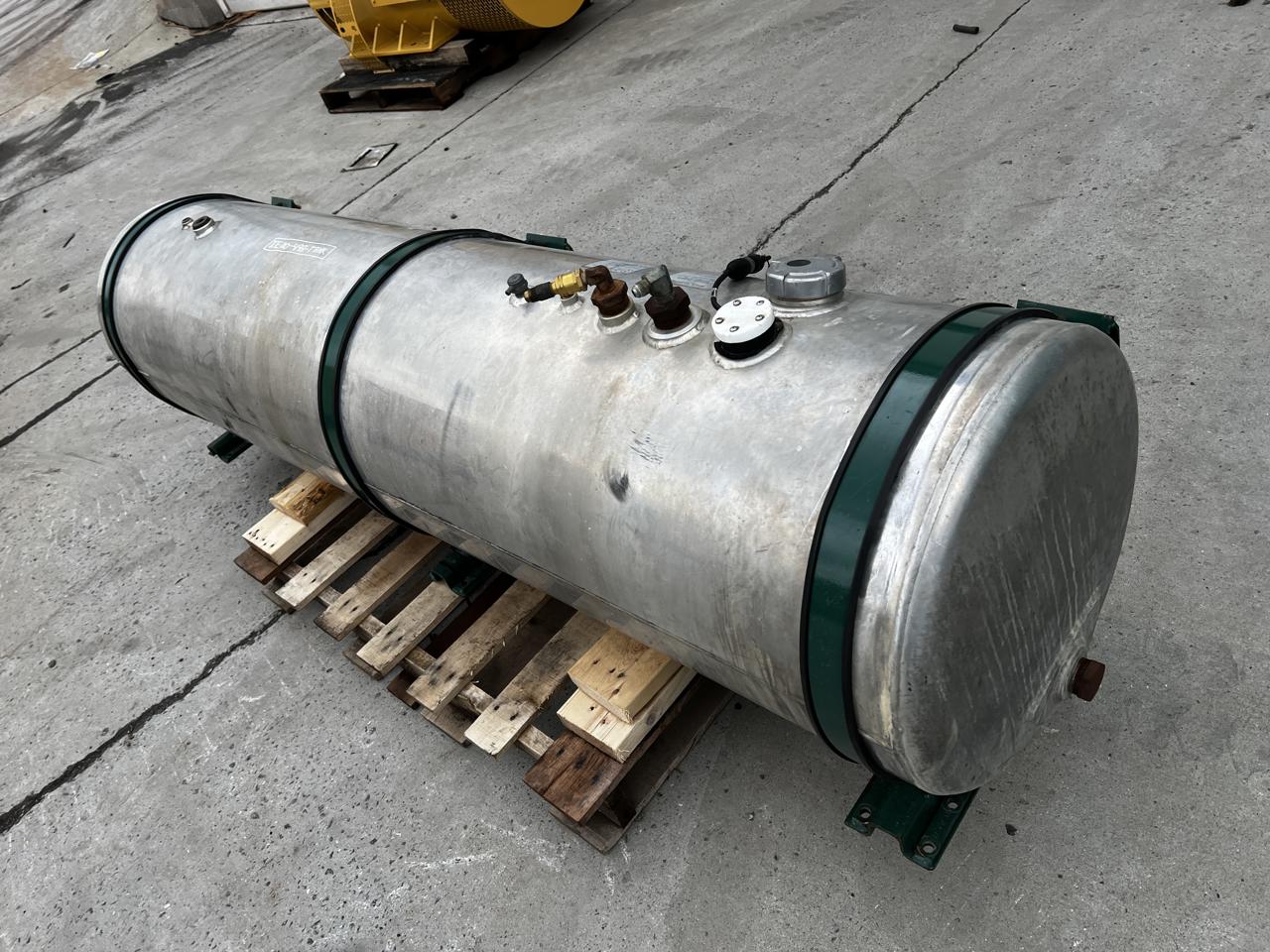 150 Gallon Diesel Fuel Tank with Saddle Mounts.  Good for Use on Class 8 Trucks