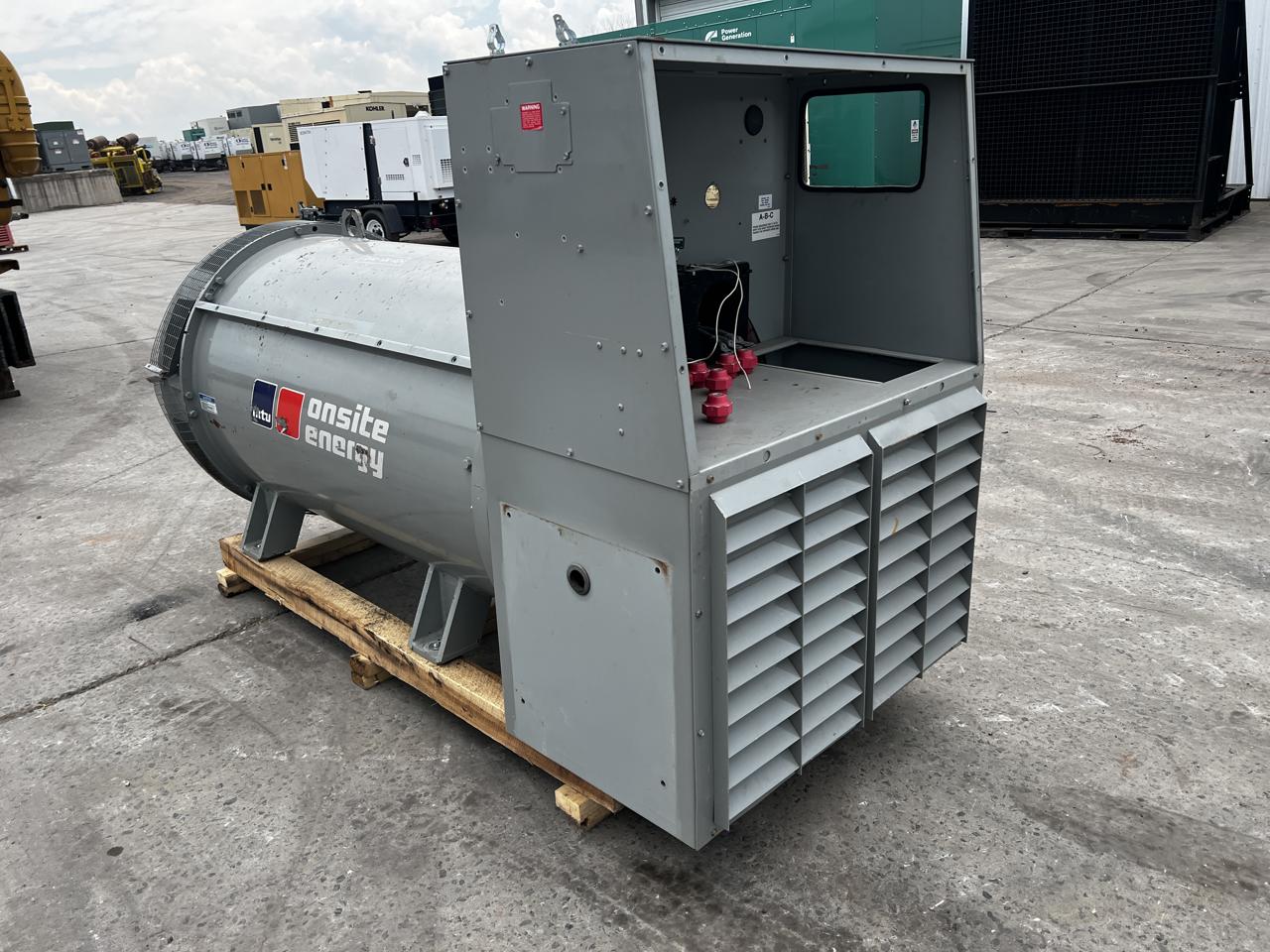 Marathon Gen End, 2200 kW, Low Hr, Take Off of MTU Engine, Less than 500 HRs.
