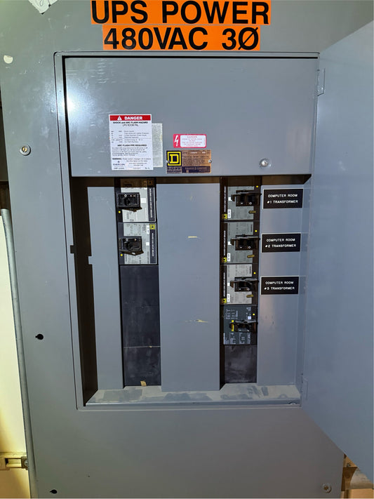 Square D I-LINE Panelboard 400A 480V 3PH 6 Breakers (SKU: 110074)