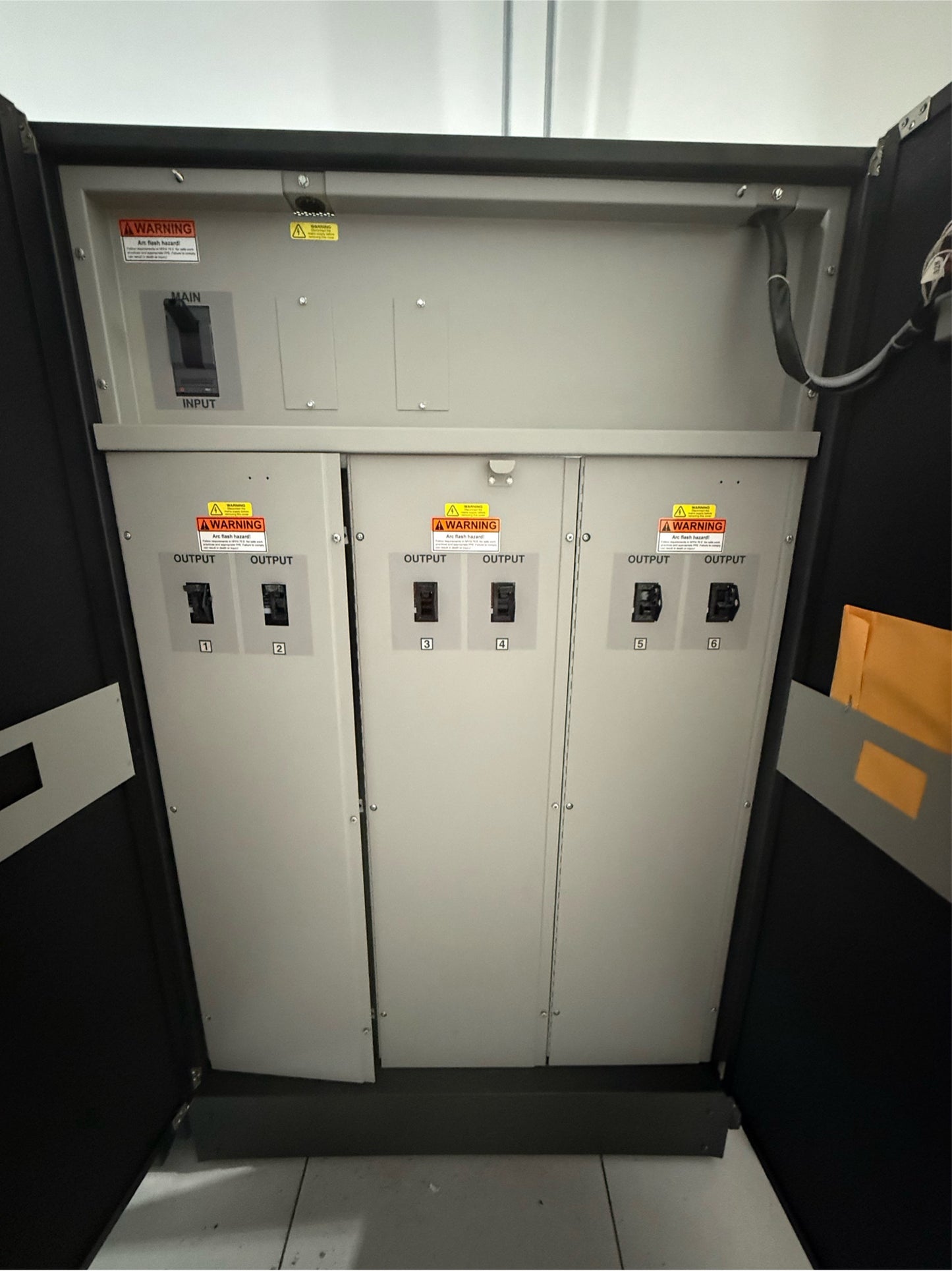 225KVA Liebert PPA225D 480V x 240V Step Down PDU Power Distribution (2010)