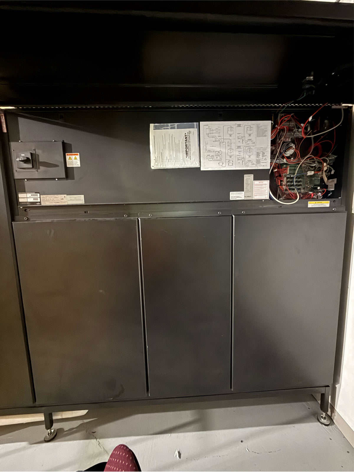 22 Ton Liebert CRAC DS077D R407C 480V 3PH AC '11 (SKU: 110353)
