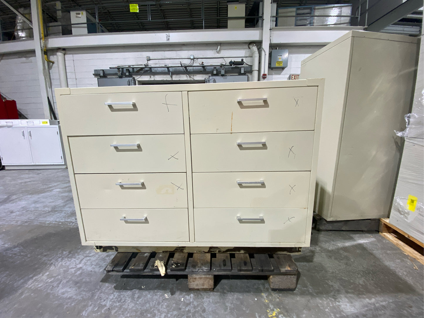 Fisher Hamilton 47" Standing Height Drawer Unit Metal Casework (SKU: 112902)