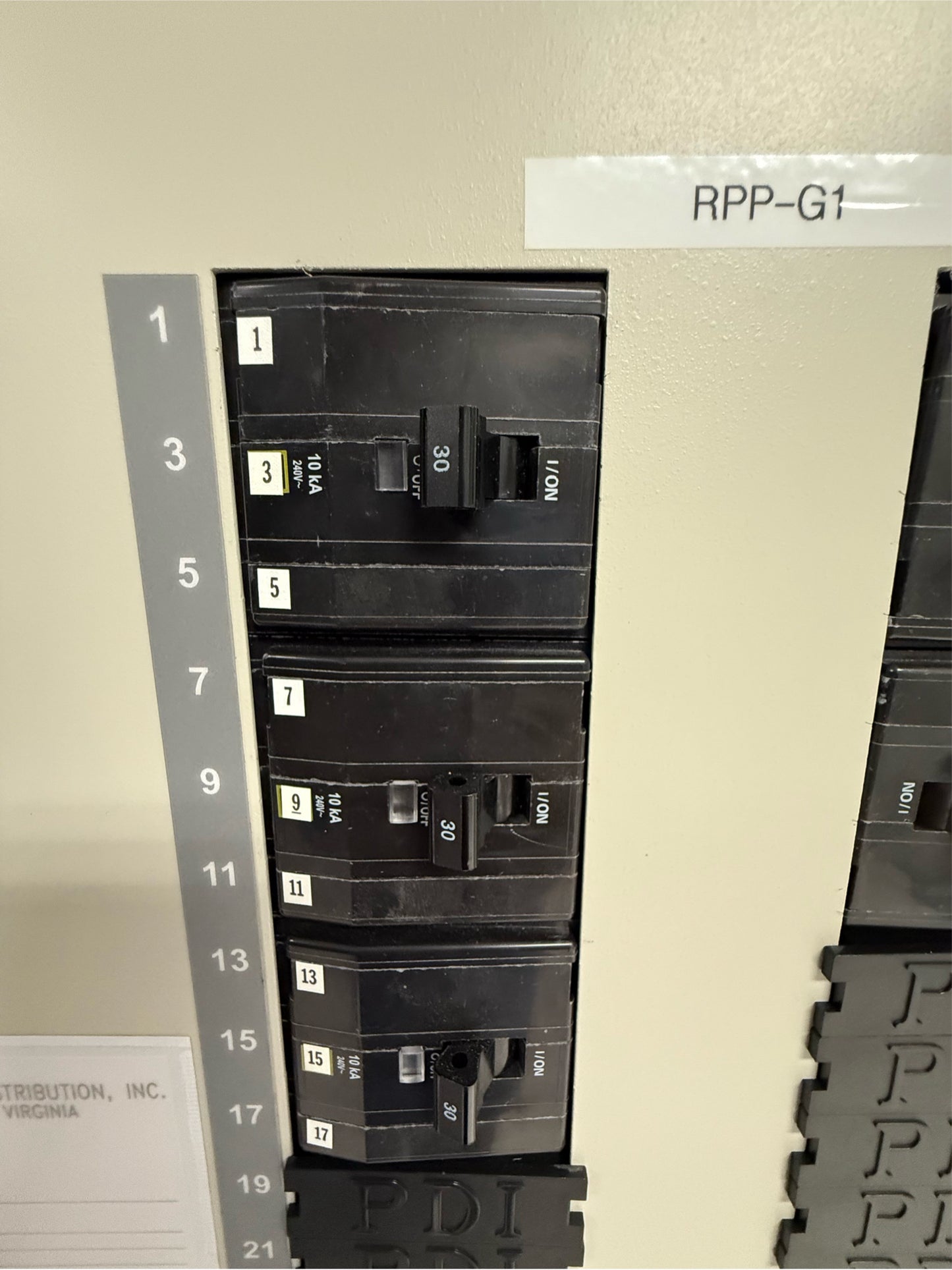 PDI RPP 225A main (2) 30A Square D Breakers (10)(SKU: 111077)