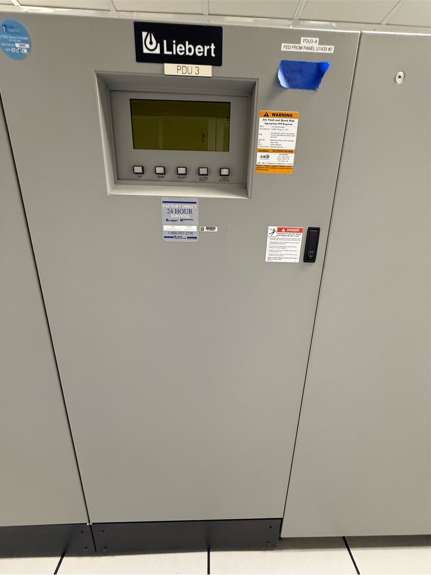Liebert STS Static Transfer Switch STC0800P10S7577 208V 640A 60hz