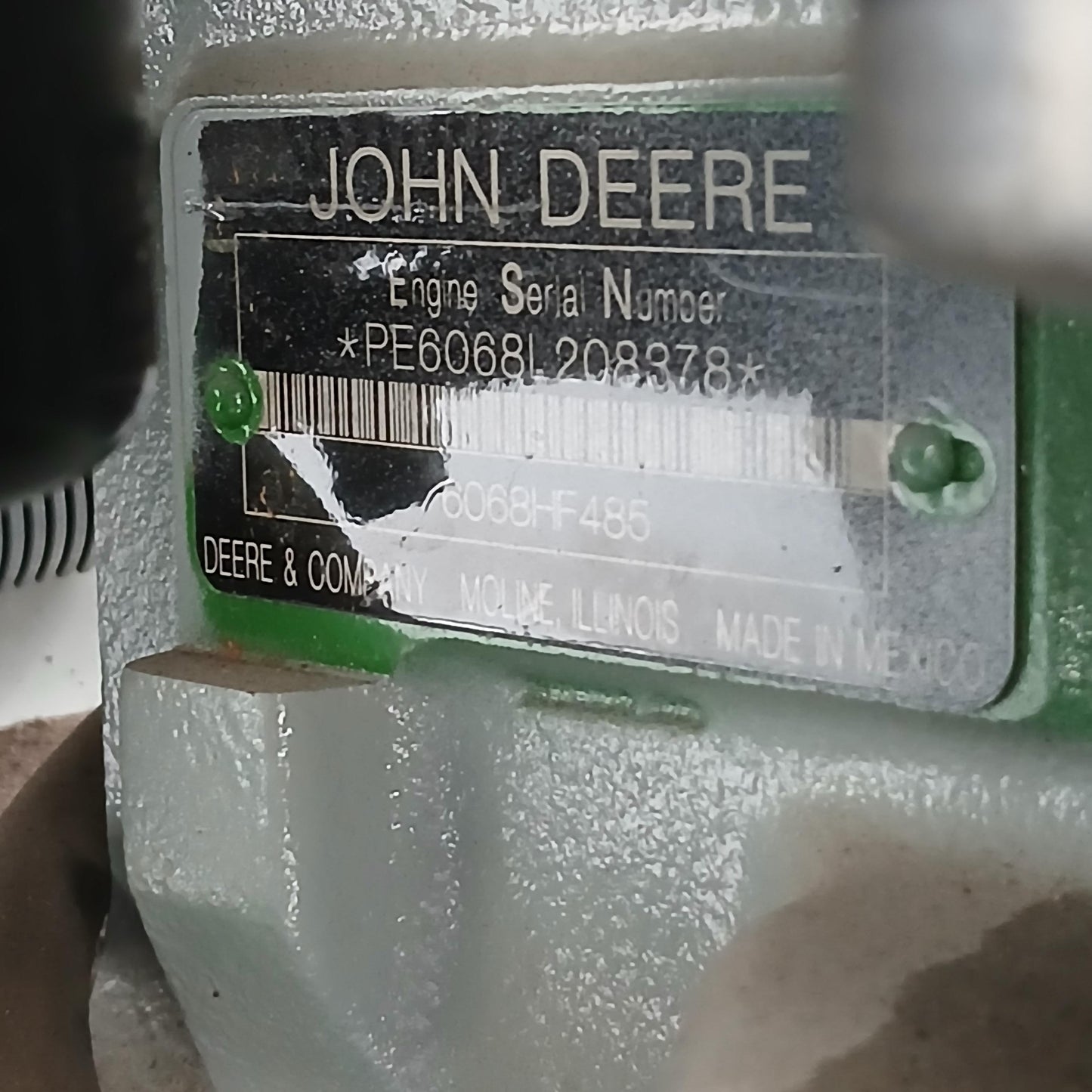 180KW MTU Diesel Generator John Deere 6068 277Hrs TESTED