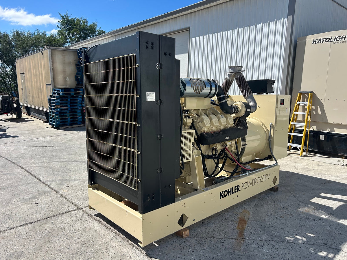 Kohler 500ROZD4 500kW Diesel Generator Detroit 16V2000 510kW 208V 480V 575 Hrs