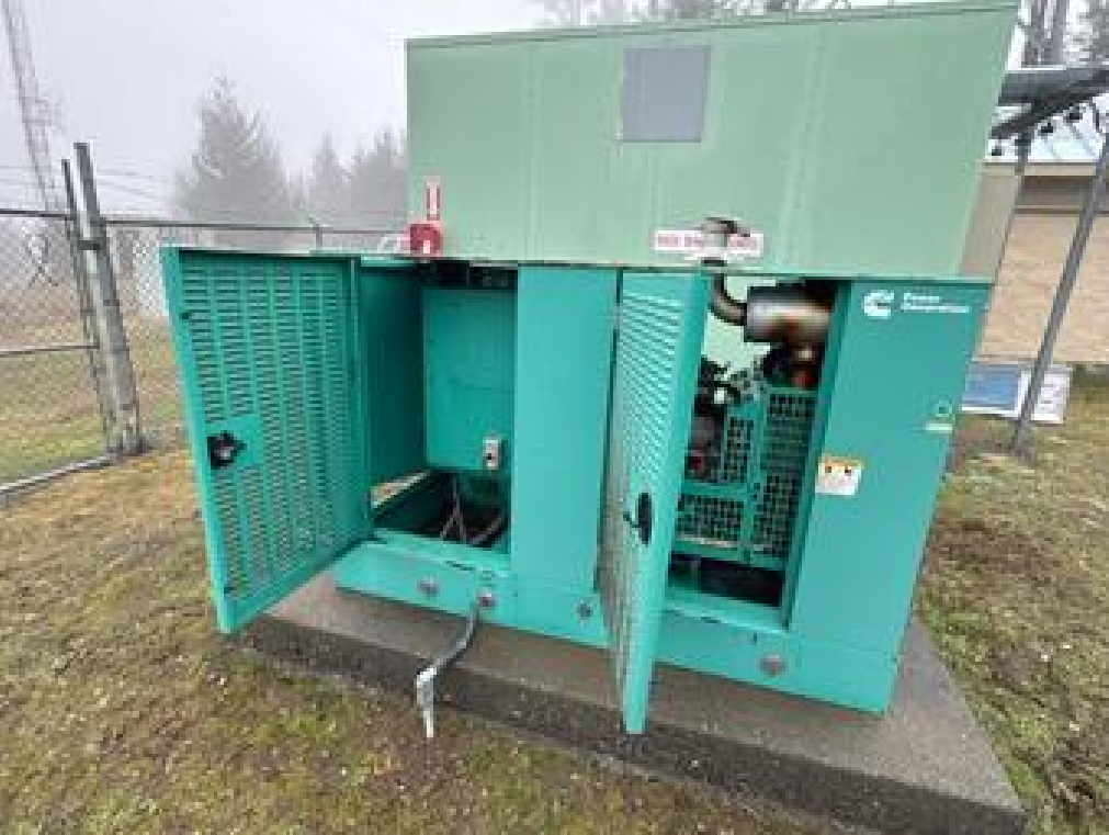 60KW ONAN 60ENA Nat Gas LP Generator AS-IS