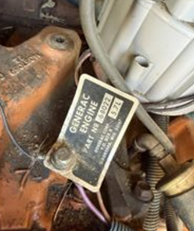 Generac 36kW Standby Generator Propane LP 5.7L V8 Engine Model 87A02063-3