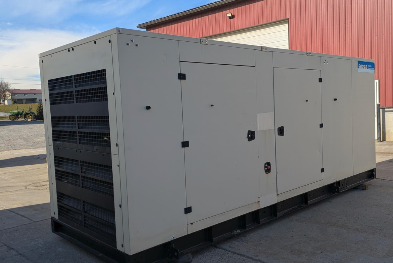 350KW John Deere RG6135 Stamford Diesel Generator 277/480 3143hrs '19 TESTED