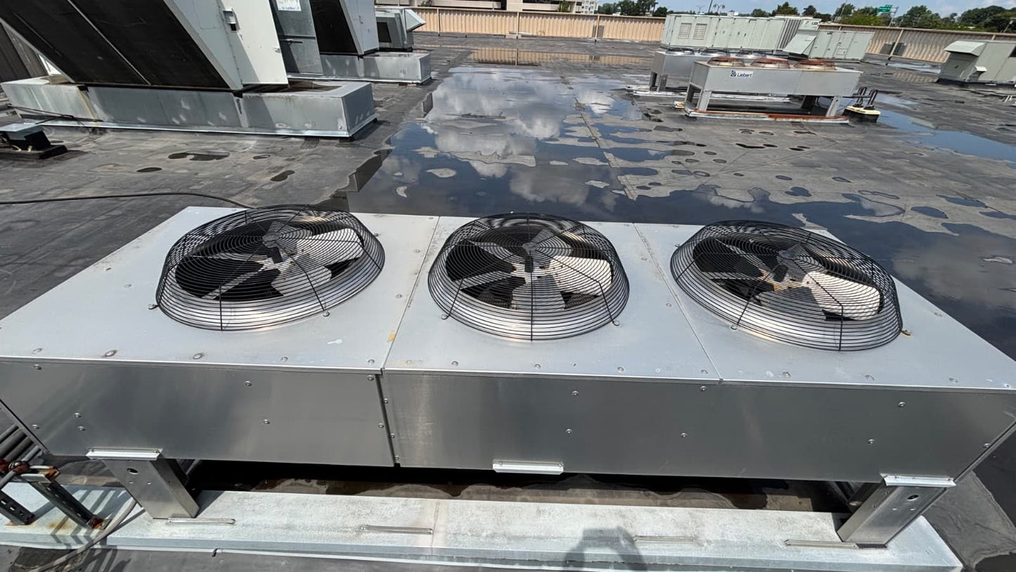 Liebert DCDF308-A Outdoor Air Cooled Condenser 3-Fan 460V 3PH Data Center