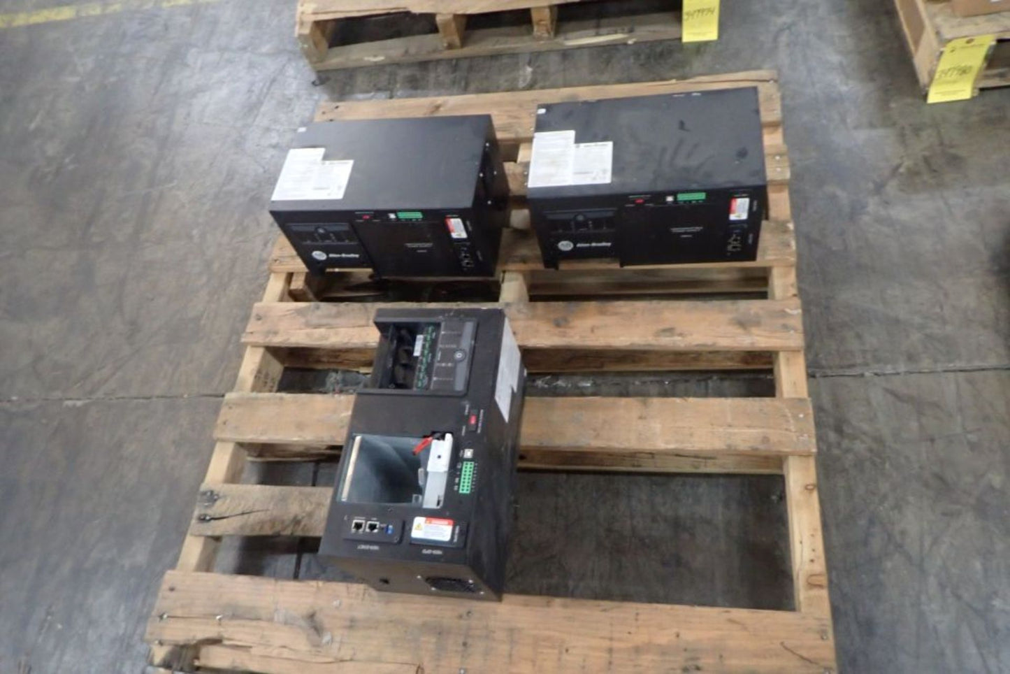 Lot of 3 Allen Bradley Power Supplies Cat No. 1609-D1500N, 120V, 13A, 1PH