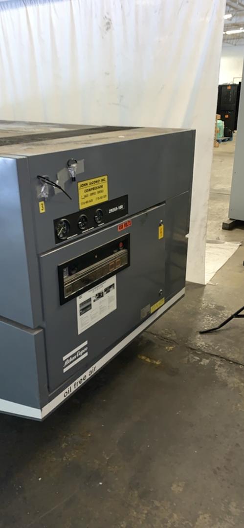 ZR255 75HP ATLAS COPCO Industrial Air Compressor(S6LLST6594)